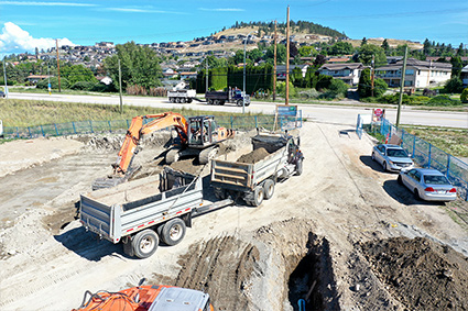 Excavator Dump Truck